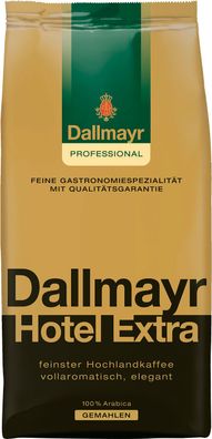 Dallmayr Hotel Extra gemahlen feinster Arabica Hochlandkaffee 1000g
