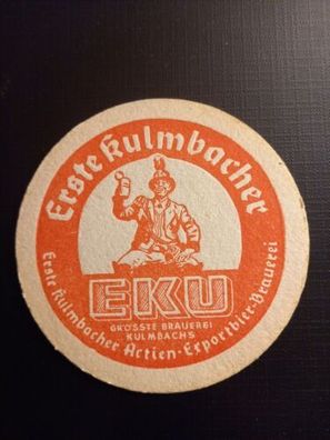 Bierdeckel Erste Kulmbacher EKU