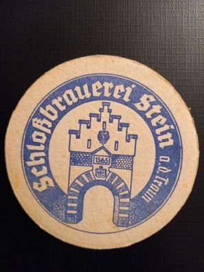 Bierdeckel Schloßbrauerei Stein a.d. Traun