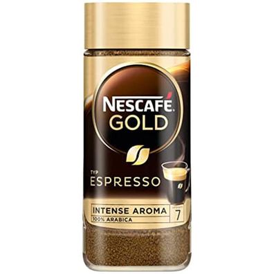 Nescafe Gold Espresso Intense Aroma löslicher Kaffee Arabica 100g