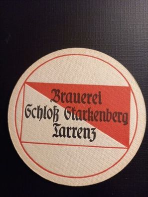 Bierdeckel Brauerei Schloß Starkenberg