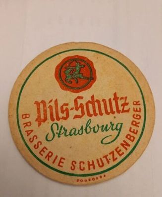 Bierdeckel Pils Schutz Strasburg