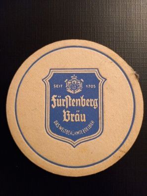 Bierdeckel Fürstenberg Bräu