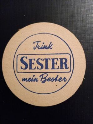 Bierdeckel Sester Bier