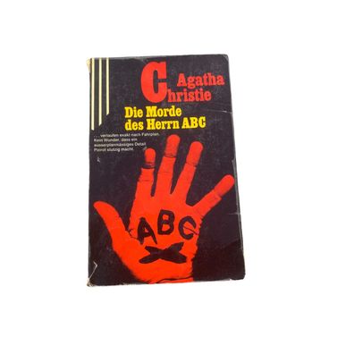 Agatha Christie DIE MORDE DES HERRN ABC Roman Scherz + Abb