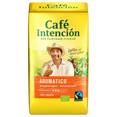 Cafe Intencion Bio ecologico Aromatico Kaffee Röstkaffee gemahlen 500g