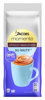 Jacobs Choco Cappuccino Kaffee So Leicht Nachfüllbeutel 400g