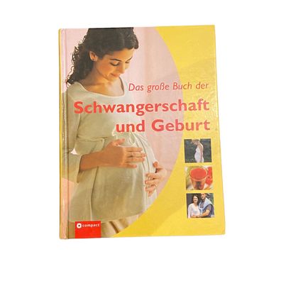 3990 Tiefenbacher DAS GROSSE BUCH DER Schwangerschaft UND GEBURT HC + Abb