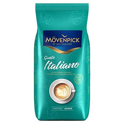 Mövenpick Caffe Crema Gusto Italiano kräftige Kaffeebohnen 1000g