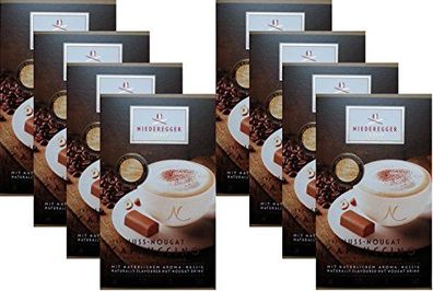 Niederegger Kaffeepulver Nuss Nougat Cappuccino 220g 8er Pack