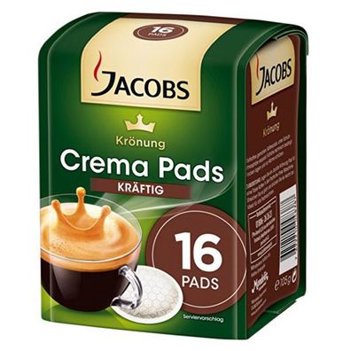 Jacobs Krönung Pads Kräftig, 5er Pack (5 x 105 g)