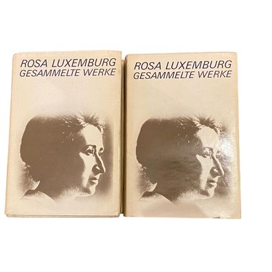 4893 Rosa Luxemburg Gesammelte WERKE BD.1.1. UND BD.1.2.: 1893-1905 HC