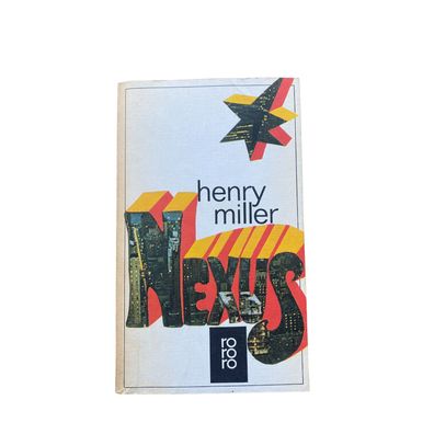Henry Miller NEXUS Roman Rowohlt Taschenbuch Verlag GmbH + Abb
