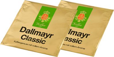 Dallmayr Classic aus Arabica und Robustabohnen 100 Pads 700g 6er Pack