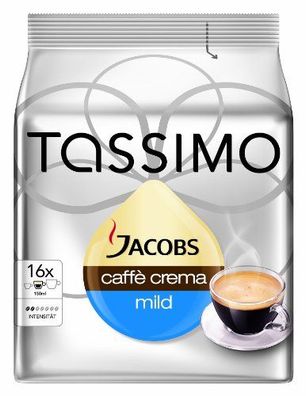 Bosch Jacobs Caffee Crema sanft&mild, 626057