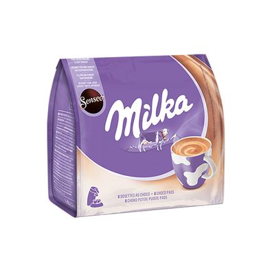 Senseo Milka Pads aromatisches Kakaohaltiges Getränk 112g 5er Pack