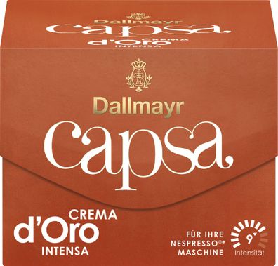 Dallmayr 10 Capsa Crema D oro Intensa geröstet Kaffeekapseln 56g