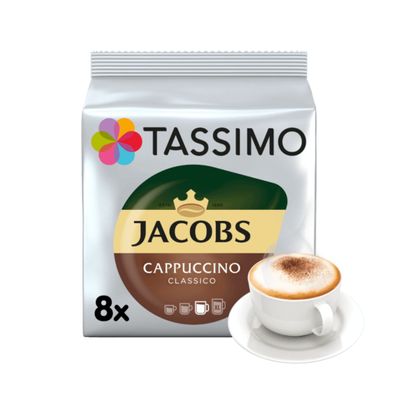 Tassimo Jacobs Cappuccino Classico einzigartiges Verwöhnaroma 260g