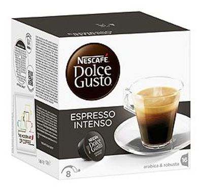 Nescafe Dolce Gusto Espresso Intenso 16 Aromaversiegelte Kapseln