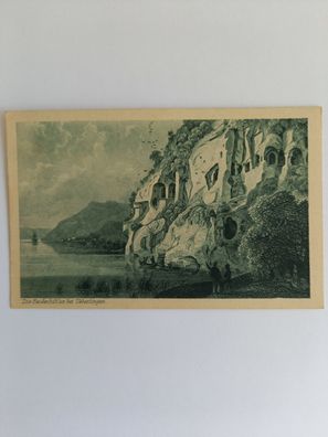 Künstlerkarte Die Heidenhöhlen bei Überlingen 82012 GR