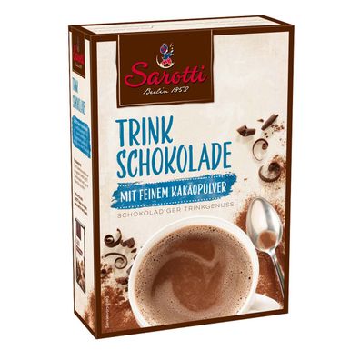 Sarotti Trinkschokolade ein schokoladiger Trinkgenuss 250g 5er Pack