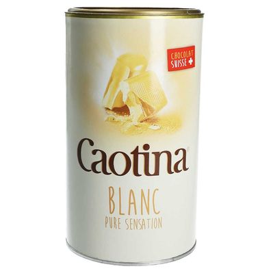 Caotina Blanc Dose Getränkepulver weiße Schokolade 500g 10er Pack