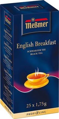 Meßmer ProfiLine English Breakfast Assam Ceylontee 25 Beutel