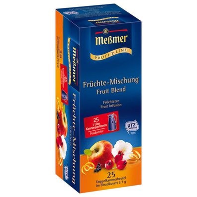 Meßmer ProfiLine Früchte Mischung Früchtetee herzhaft 3er Pack