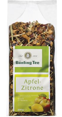 Bünting Tee Apfel Zitrone Früchte und Kräuterteemischung 10er Pack