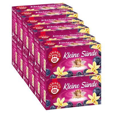 Teekanne Kleine Sünde Früchtetee Heidelbeer Vanille 60g 12er Pack