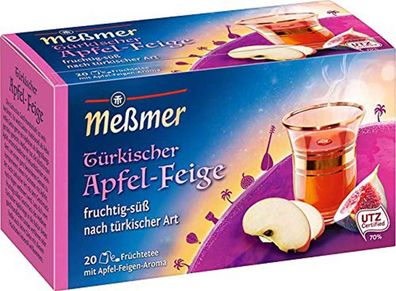 Meßmer Türkischer Bayram Apfel Feige fruchtig und süß 8er Pack