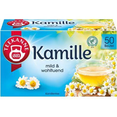Teekanne Kamille aromatisch mild mit natürlichen Zutaten 75g