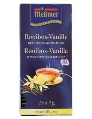 Meßmer Profiline Rooibos Vanille Tee aromatisiert 25 Teebeutel