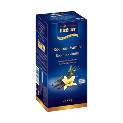 Meßmer ProfiLine Rooibos Vanille aromatisiert Vanillearoma 3er Pack