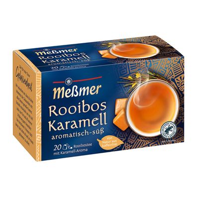 Meßmer Rooibos Karamell Tee aromatisch und süßlicher Genuss 40g
