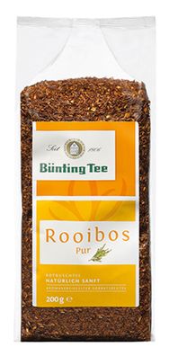 Bünting Tee Rooibos Pur afrikanisch fein aromatisch Loser Tee 200g