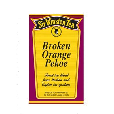 Sir Winston Broken Orange Pekoe Schwarztee lose Mischung 500g
