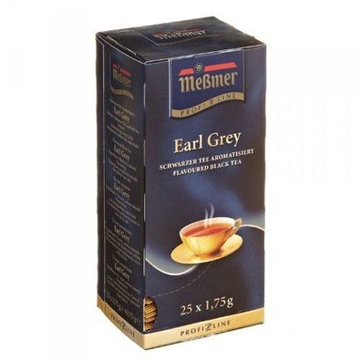 Meßmer ProfiLine Earl Grey Schwarzer Tee aromatisiert 12er Pack