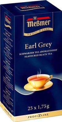 Meßmer ProfiLine Earl Grey Schwarzer Tee aromatisiert 3er Pack