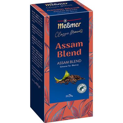 Meßmer Classic Moments Assam Blend mit markant malziger Fülle 43g