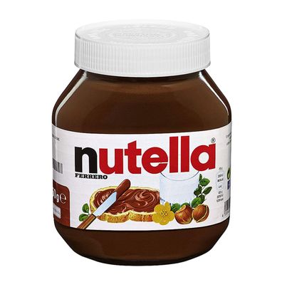 Nutella Aufstrich fürs Brot Haselnuss Nougat Creme schokoladig 750g