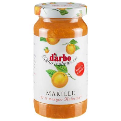 Darbo Marille Konfitüre mit Süßungsmitteln Kalorienbewusst 220g