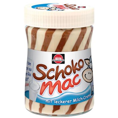 Schwartau Schoko Mac Schokoladen Milchcreme Brotaufstrich 400g