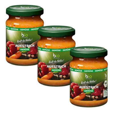 biozentrale Brotaufstrich Gemüse, 3er Pack