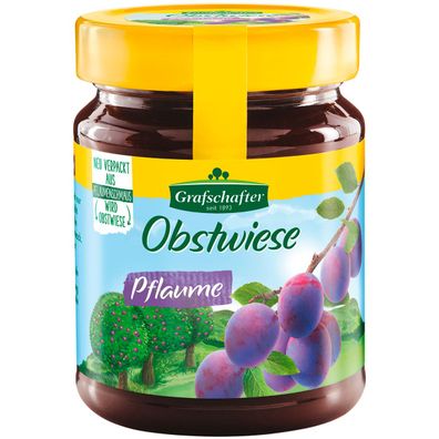 Grafschafter Obstwiese Pflaume mit kleinen Fruchtstücken 300g