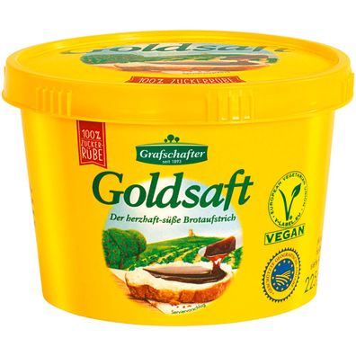 Grafschafter Goldsaft Zuckerrübensirup herzhaft süss 225g 12er Pack