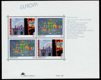 Portugal Block 93 postfrisch S0487EA