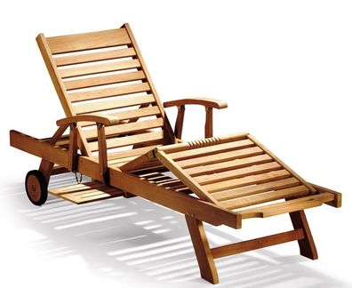 Teak Gartenliege Foggia