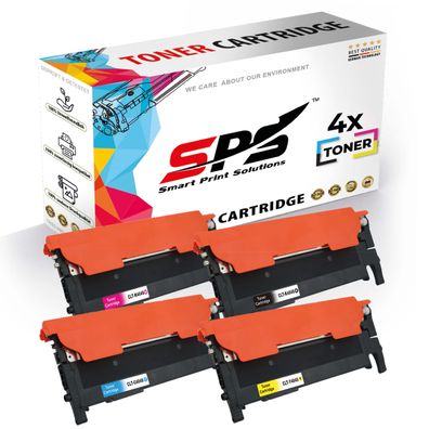 4er Multipack Set Kompatibel für Samsung Xpress SL-C430W (SL-C430W/ SAU) Drucker ...
