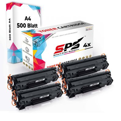Druckerpapier A4 + 4x Multipack Set Kompatibel für Canon i-SENSYS MF 230 Series ...